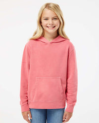 Youth 9oz. Midweight Pigment Dye Pullover Hood - Independent Trading Company