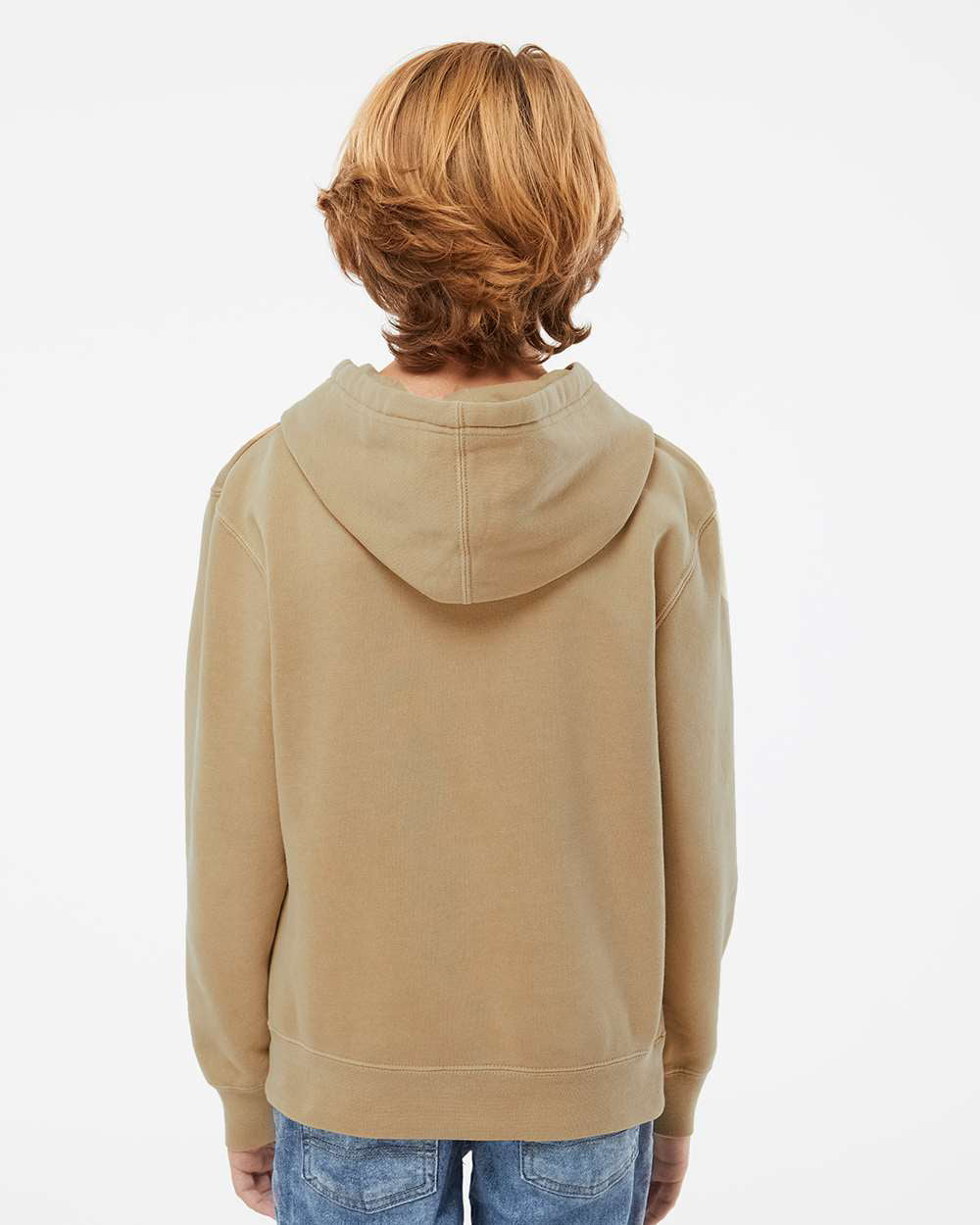 Youth 9oz. Midweight Pigment Dye Pullover Hood - Independent Trading Company