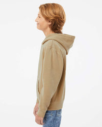Youth 9oz. Midweight Pigment Dye Pullover Hood - Independent Trading Company