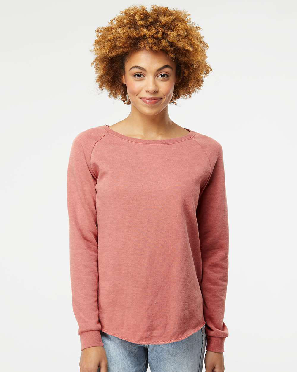 Women's California Wave Wash Crew | Super Soft, Casual