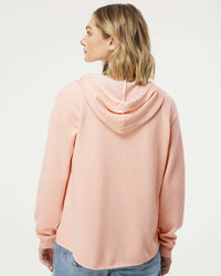 Women's California Wave Wash Zip Hood - Independent Trading Company
