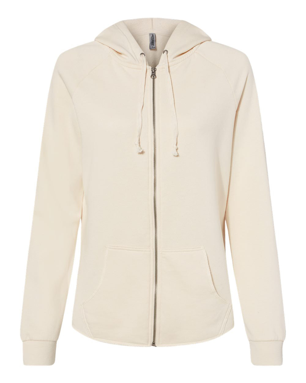Women's California Wave Wash Zip Hood - Independent Trading Company