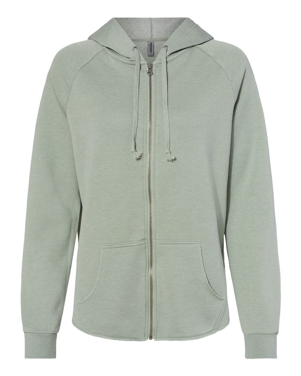 Women's California Wave Wash Zip Hood - Independent Trading Company