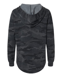 Women's California Wave Wash Hooded Pullover - Independent Trading Company
