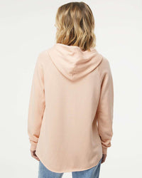 Women's California Wave Wash Hooded Pullover - Independent Trading Company