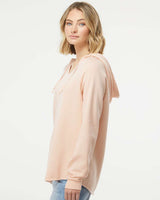 Women's California Wave Wash Hooded Pullover - Independent Trading Company