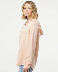 Women's California Wave Wash Hooded Pullover - Independent Trading Company