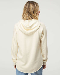Women's California Wave Wash Hooded Pullover - Independent Trading Company