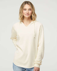 Women's California Wave Wash Hooded Pullover - Independent Trading Company