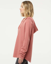 Women's California Wave Wash Hooded Pullover - Independent Trading Company