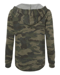 Women's California Wave Wash Hooded Pullover - Independent Trading Company