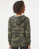 Women's California Wave Wash Hooded Pullover - Independent Trading Company