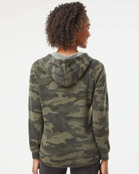 Women's California Wave Wash Hooded Pullover - Independent Trading Company