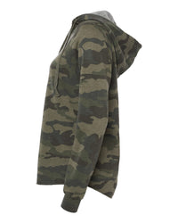 Women's California Wave Wash Hooded Pullover - Independent Trading Company