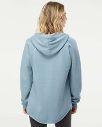 Women's California Wave Wash Hooded Pullover - Independent Trading Company