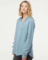 Women's California Wave Wash Hooded Pullover - Independent Trading Company
