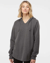 Women's California Wave Wash Hooded Pullover - Independent Trading Company