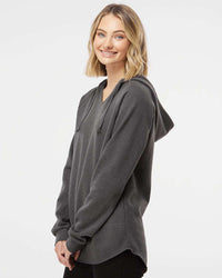 Women's California Wave Wash Hooded Pullover - Independent Trading Company
