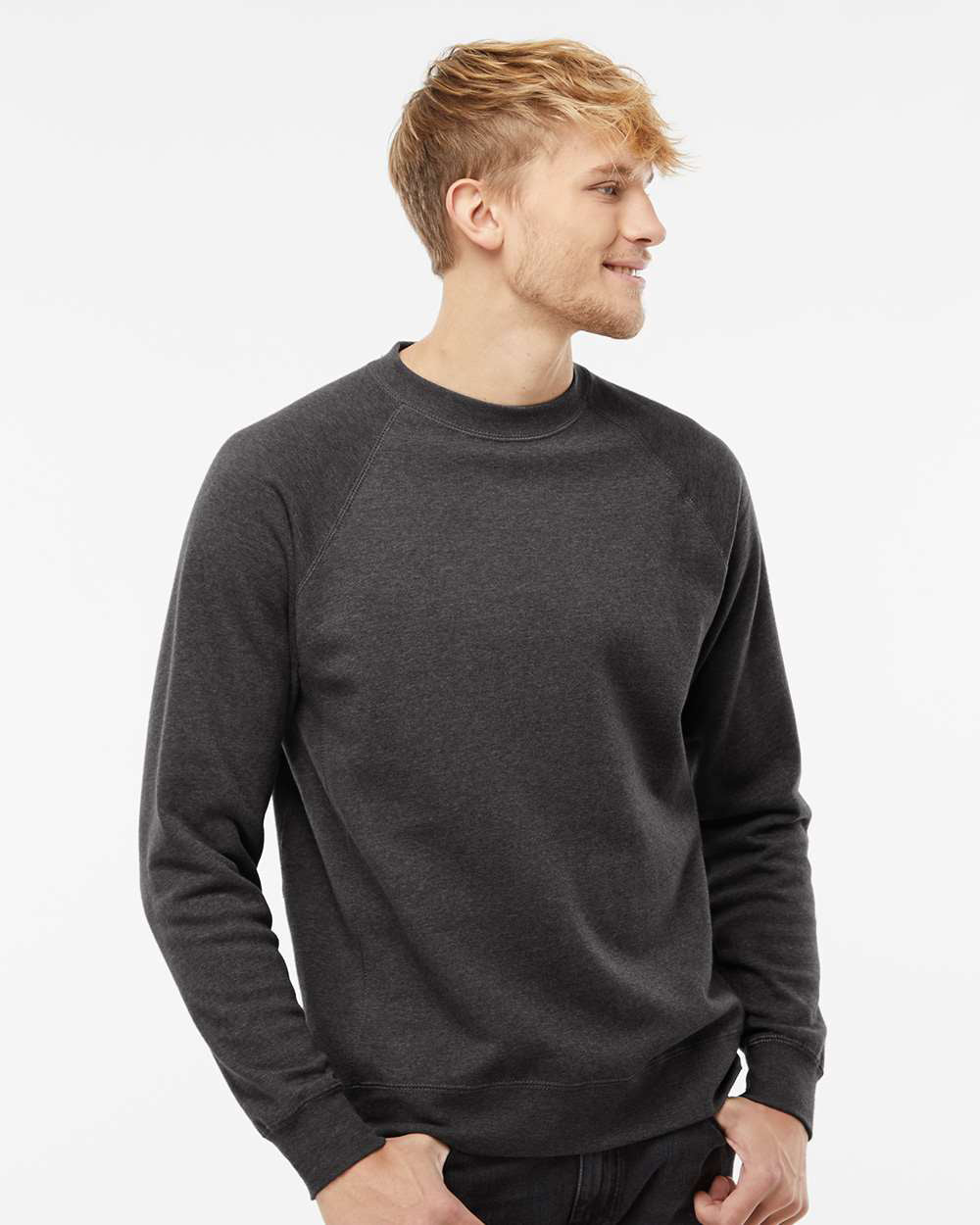 Unisex Special Blend Raglan Crew - Independent Trading Company