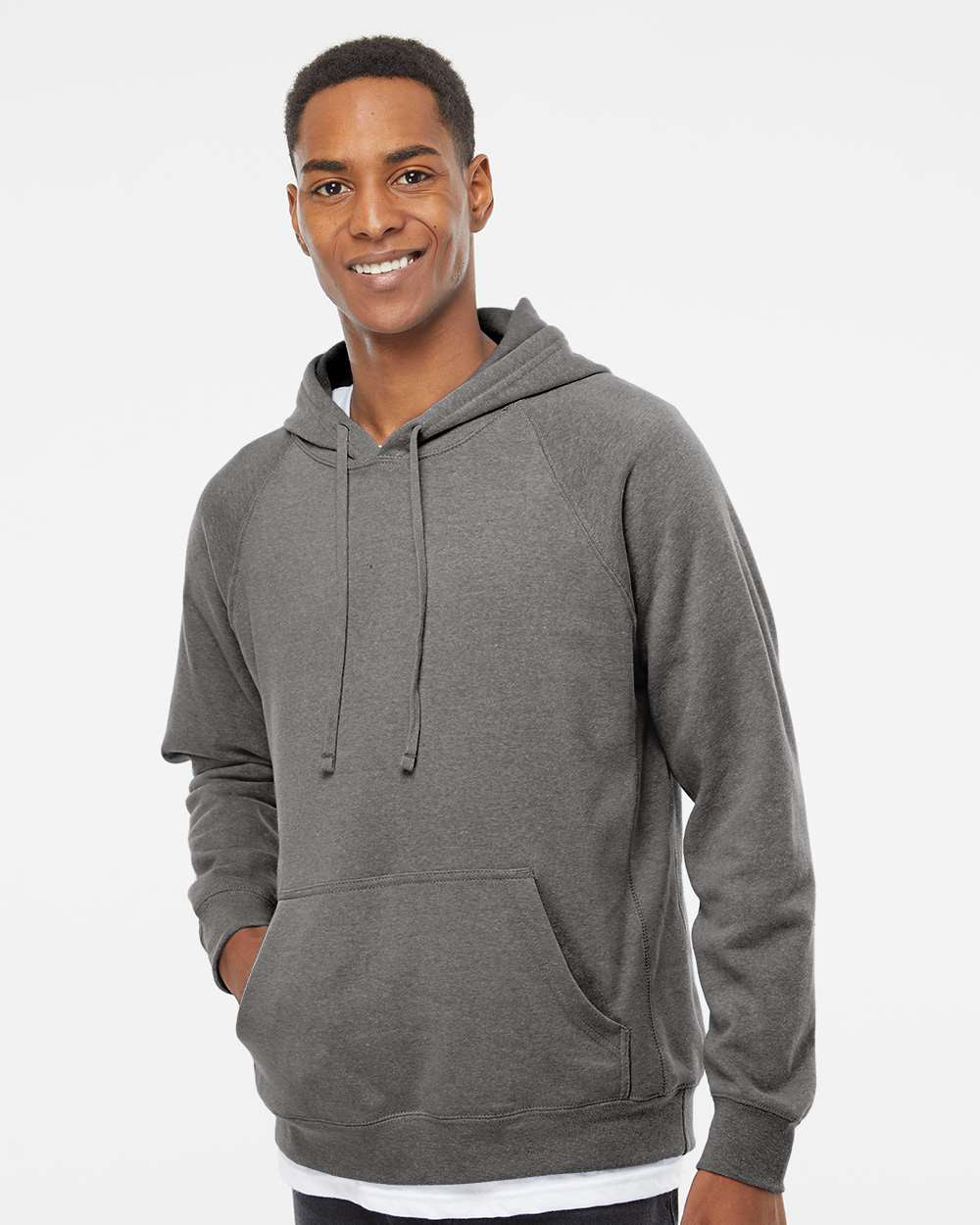 Unisex Special Blend Raglan Hooded Pullover - Independent Trading Company