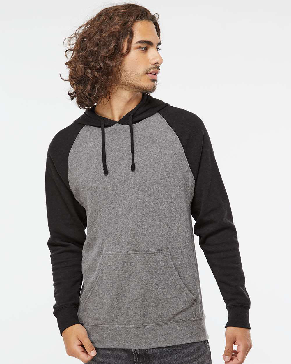 Unisex Special Blend Raglan Hooded Pullover - Independent Trading Company