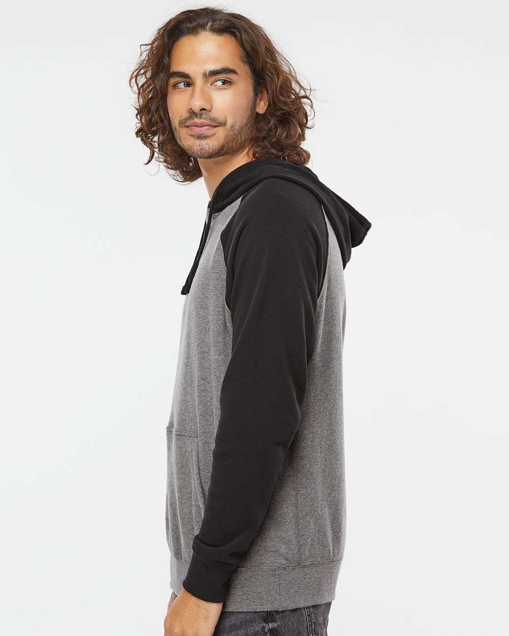 Unisex Special Blend Raglan Hooded Pullover - Independent Trading Company