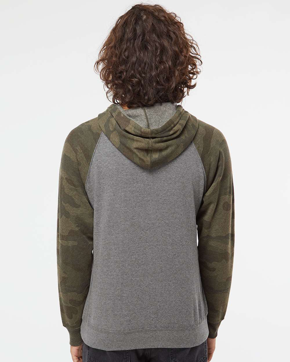 Unisex Special Blend Raglan Hooded Pullover - Independent Trading Company