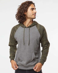 Unisex Special Blend Raglan Hooded Pullover - Independent Trading Company