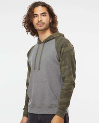 Unisex Special Blend Raglan Hooded Pullover - Independent Trading Company