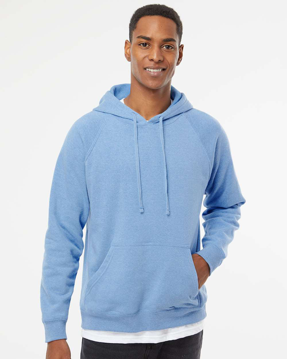 Unisex Special Blend Raglan Hooded Pullover - Independent Trading Company