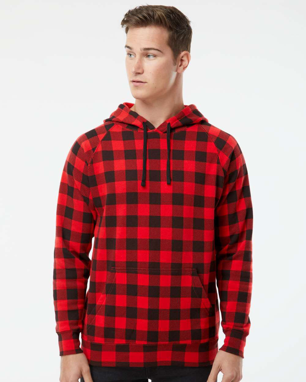 Unisex Special Blend Raglan Hooded Pullover - Independent Trading Company