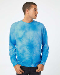 9oz. Unisex Midweight Tie Dye Crew - Independent Trading Company