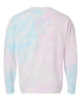 9oz. Unisex Midweight Tie Dye Crew - Independent Trading Company