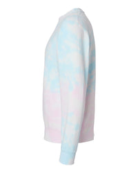 9oz. Unisex Midweight Tie Dye Crew - Independent Trading Company