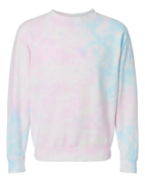 9oz. Unisex Midweight Tie Dye Crew - Independent Trading Company