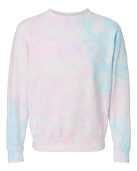 9oz. Unisex Midweight Tie Dye Crew - Independent Trading Company