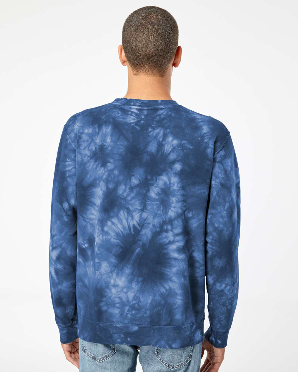 9oz. Unisex Midweight Tie Dye Crew - Independent Trading Company