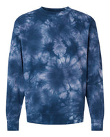 9oz. Unisex Midweight Tie Dye Crew - Independent Trading Company