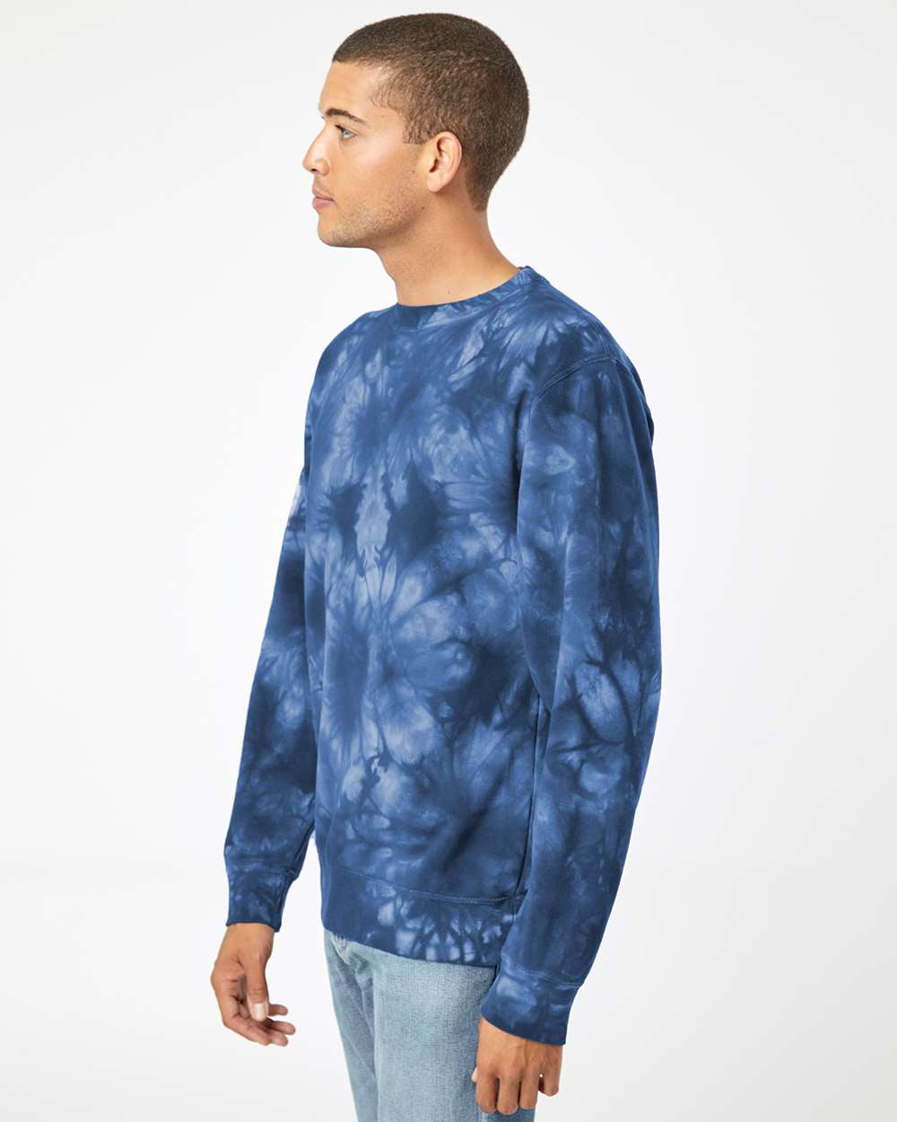 9oz. Unisex Midweight Tie Dye Crew | Independent Trading Company