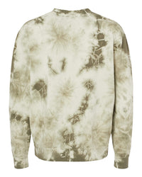9oz. Unisex Midweight Tie Dye Crew - Independent Trading Company