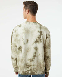 9oz. Unisex Midweight Tie Dye Crew - Independent Trading Company