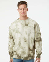 9oz. Unisex Midweight Tie Dye Crew - Independent Trading Company