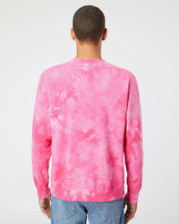 9oz. Unisex Midweight Tie Dye Crew - Independent Trading Company