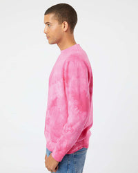9oz. Unisex Midweight Tie Dye Crew - Independent Trading Company