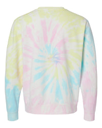 9oz. Unisex Midweight Tie Dye Crew - Independent Trading Company
