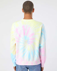 9oz. Unisex Midweight Tie Dye Crew - Independent Trading Company
