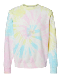 9oz. Unisex Midweight Tie Dye Crew - Independent Trading Company