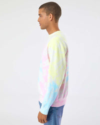 9oz. Unisex Midweight Tie Dye Crew - Independent Trading Company