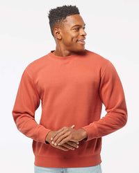9oz. Unisex Midweight Pigment Dye Crew - Independent Trading Company