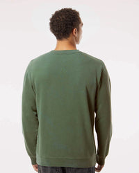9oz. Unisex Midweight Pigment Dye Crew - Independent Trading Company
